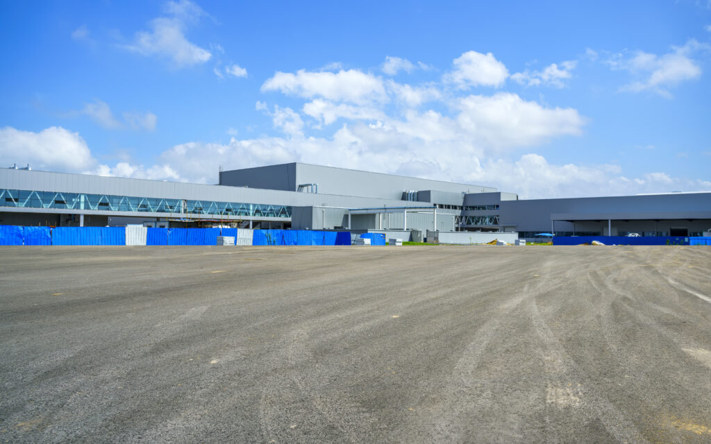 industrial park factory building warehouse
